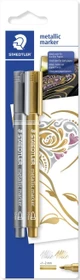 Staedtler metallic pen 8323 gold/silber