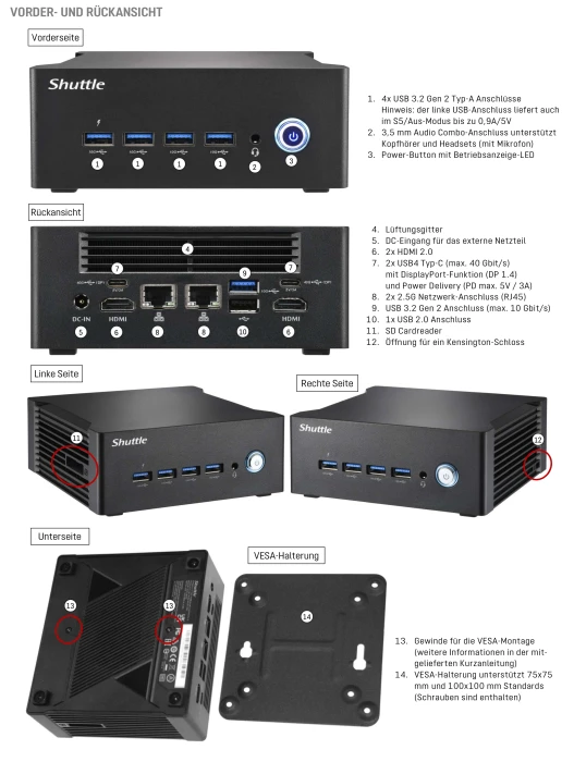 Shuttle XPC nano NT10H9