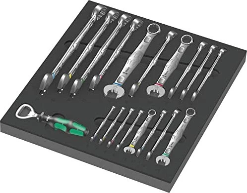 Wera 9731 6003 Joker Set 1 Schraubenschlüsselsatz, 19-tlg.