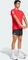 adidas Own the Run Laufshirt kurzarm pure ruby (Herren) Vorschaubild