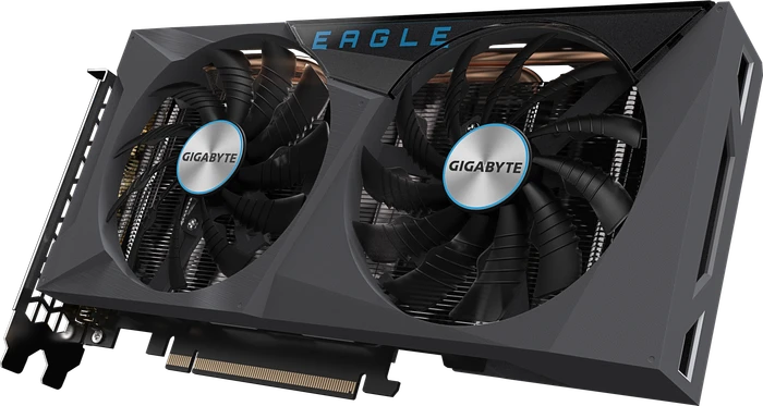 GIGABYTE GeForce RTX 3060 Eagle 12G (Rev. 2.0) (LHR), 12GB GDDR6, 2x HDMI, 2x DP