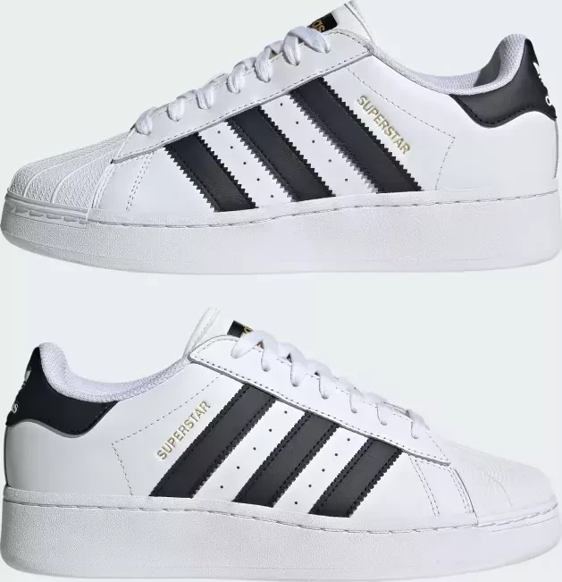 adidas Superstar XLG cloud white/core black/gold metallic (Herren)