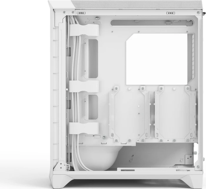 Fractal Design Meshify 3 White TG Clear Tint, weiß, Glasfenster