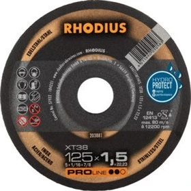 Rhodius ProLine XT 38 Trennscheibe, 125x1.5x22.23mm, 50 Stück