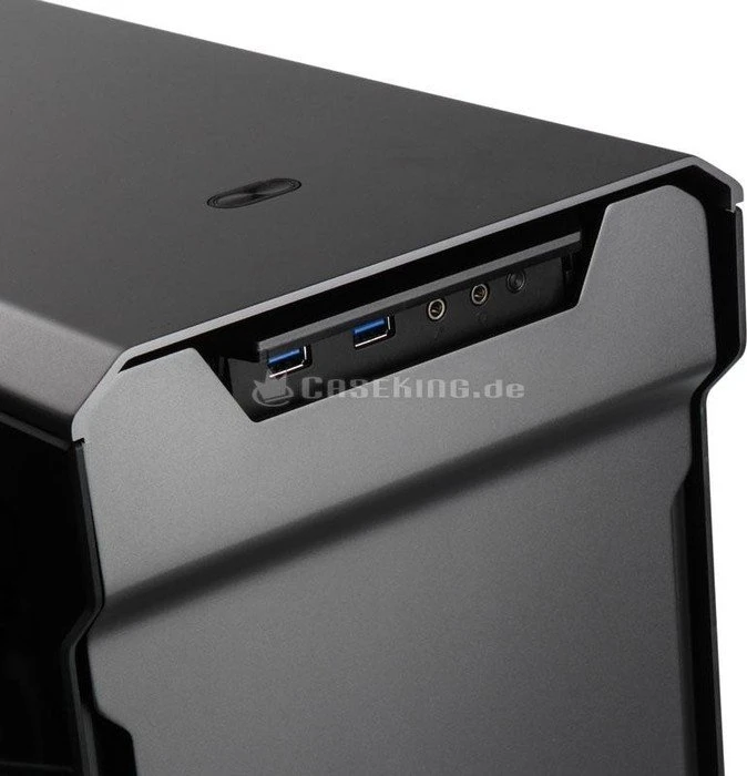 Phanteks Enthoo Evolv ATX Tempered Glass anthrazit, Glasfenster