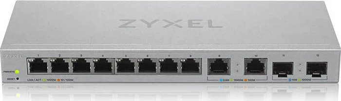 Zyxel XGS1210 Desktop Gigabit Smart Switch, 10x RJ-45, 2x SFP+