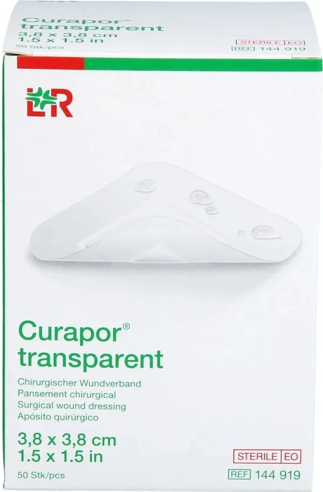 Lohmann & Rauscher Curapor transparent Wundverband steril chirurgisch