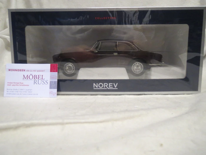 Norev Alfa Romeo 2000 GTV 1973 weinrot