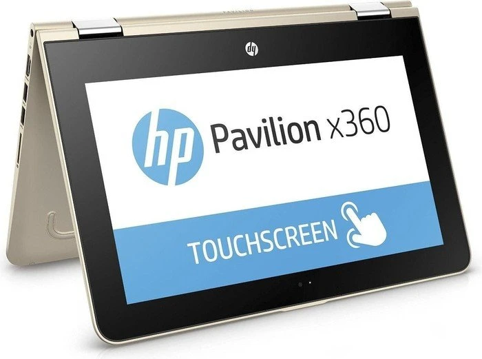 HP Pavilion x360 13-u130ng, gold, Core i3-7100U, 8GB RAM, 1TB HDD, DE