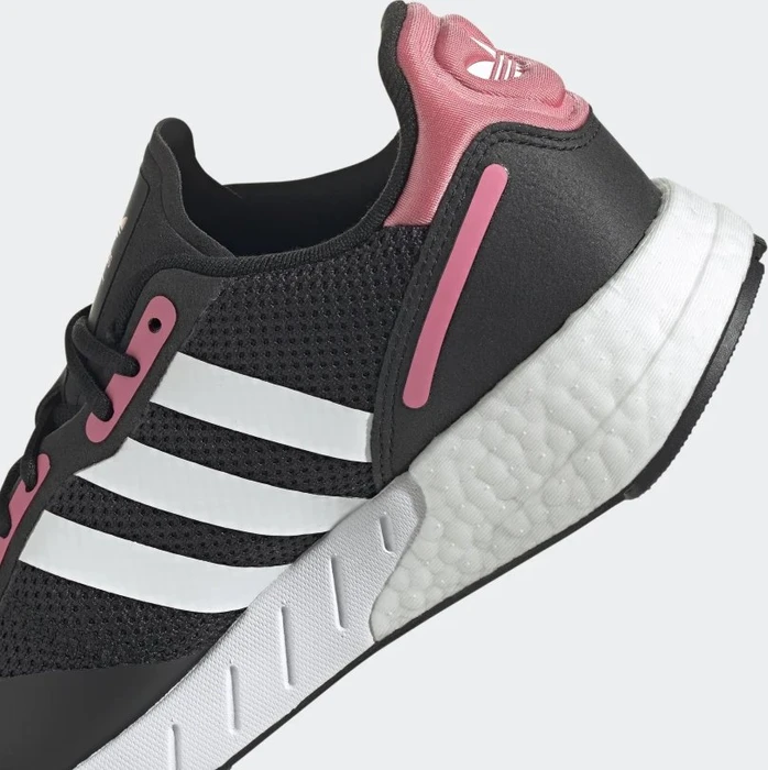 adidas ZX 1K Boost core black/cloud white/hazy rose (Damen)
