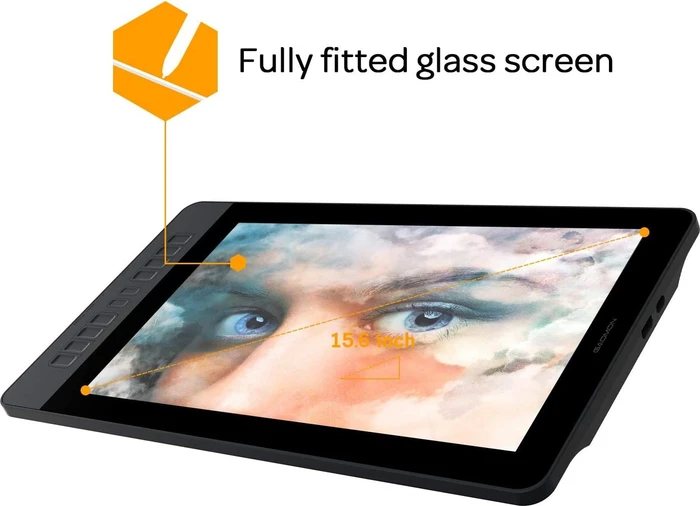 Gaomon Pen Display PD1561, schwarz
