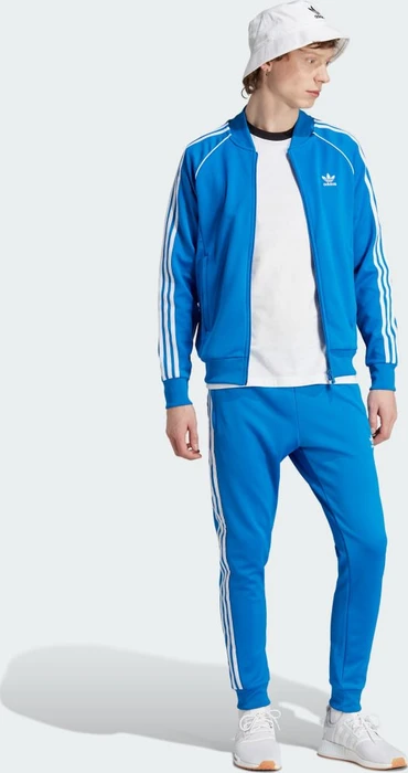 adidas Adicolor Classics SST Originals Trainingsjacke blue bird/white (Herren)