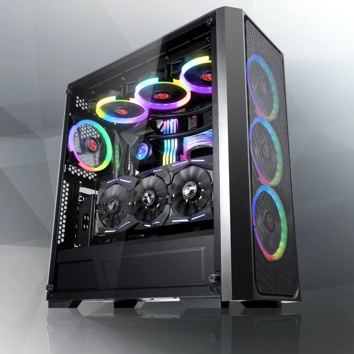 Raijintek Ponos MS4, Glasfenster