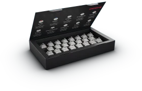Cherry MX RGB SPEED Silver Switch Kit, MX RGB SPEED Silver 100Mio Switch Set, MX1A, 23er-Pack