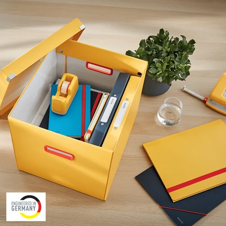 Leitz Click & Store Cosy Aufbewahrungsbox groß, A4, gelb