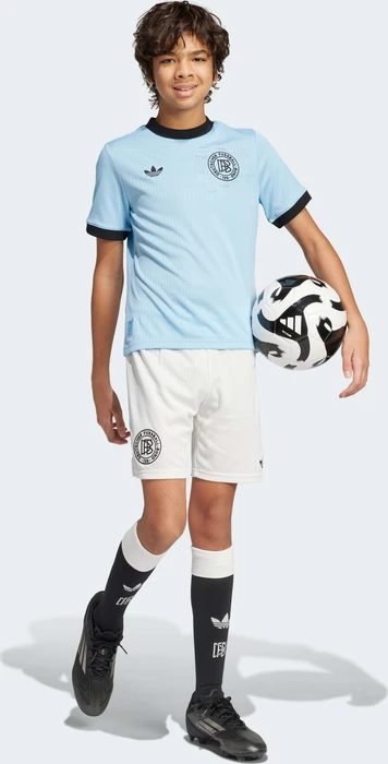 adidas Deutschland Anniversary Trikot kurzarm clear blue/black (Junior)