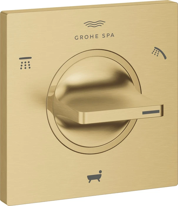 Grohe Allure 3-Wege Umstellung cool sunrise gebürstet