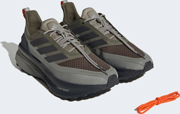 adidas Ultraboost 5 TR silver pebble/core black/impact orange
