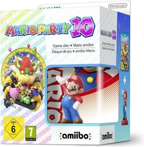 Mario Party 10 - inkl. amiibo Figur Mario (WiiU)