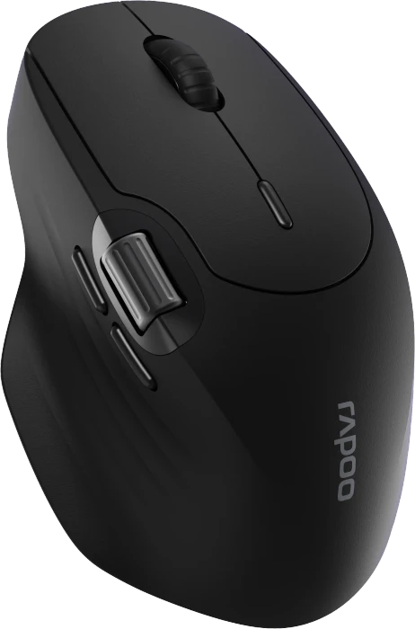 Rapoo MT560 Multi-Mode Wireless Mouse, schwarz, USB/Bluetooth