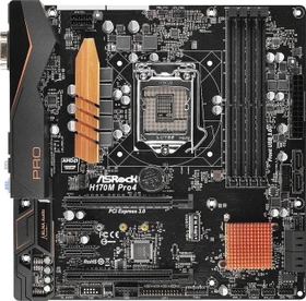 ASRock H170M Pro4 (Intel 1151)