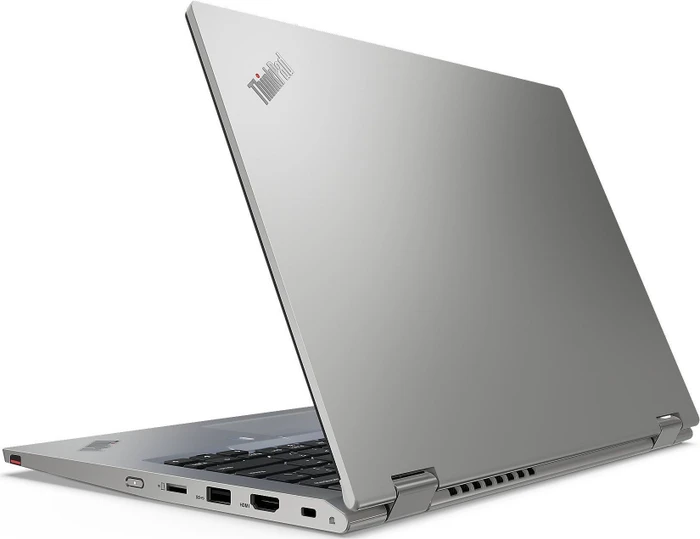 Lenovo ThinkPad L13 Yoga G2 (Intel), silber, Core i5-1135G7, 8GB RAM, 256GB SSD, DE