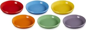 Le Creuset Suppenteller regenbogen, 6 Stück