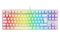 Endorfy SilentiumPC SPC Gear GK630K, PBT, LEDs RGB, Onyx White Tournament, Kailh BROWN, USB, DE Vorschaubild