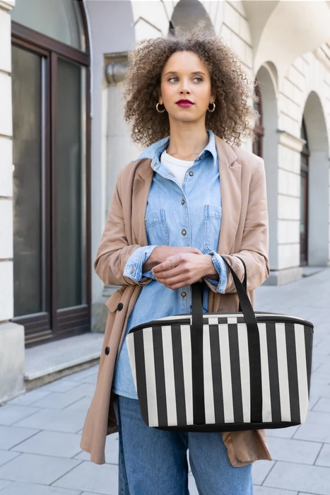 Reisenthel Coolerbag Kühltasche summerstripes black