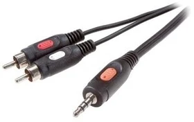 Vivanco Audio Kabel, CCA155 Klinke/Composite Audio Kabel 1.5m