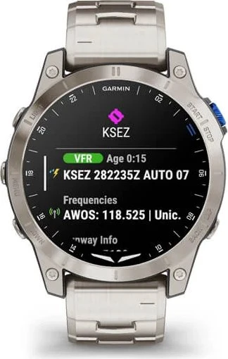 Garmin D2 Mach 1 vented titanium