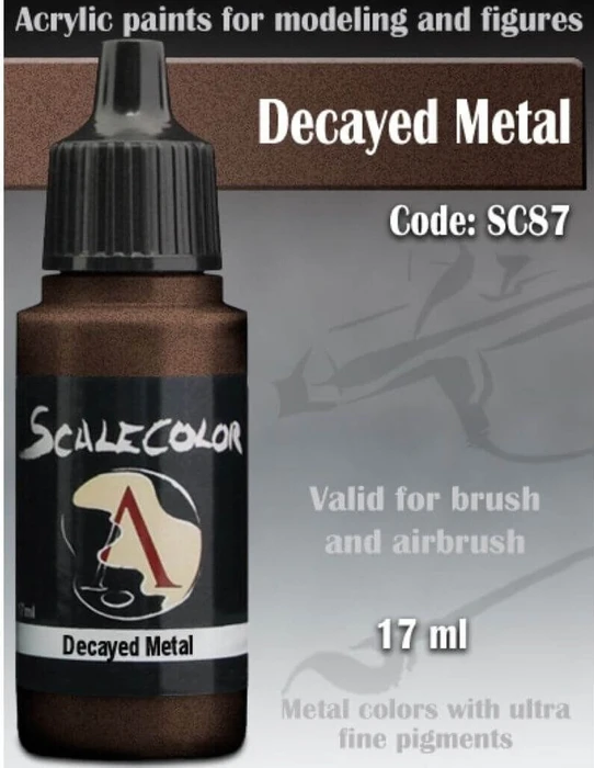 Scale75 ScaleColor Metal N' Alchemy decayed metal, 17ml