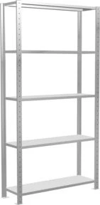 Schulte Lagertechnik Multiplus 150 Schwerlastregal 100x200x30cm lichtgrau