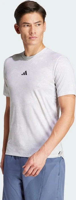 adidas Power Workout Funktionsshirt kurzarm weiß/schwarz (Herren)