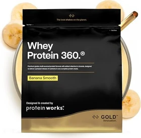 The Protein Works Whey Protein 360 Banana Milkshake 1.2kg