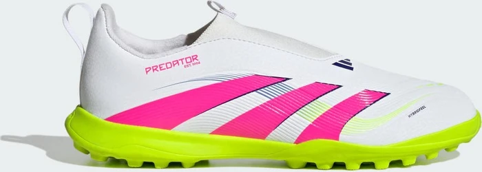adidas Predator League Laceless TF cloud white/lucid pink/lucid lemon (Junior)