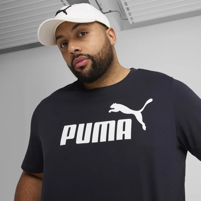 Puma Essentials No.1 Logo T-Shirt kurzarm new navy