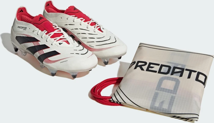 adidas Predator Elite SG off white/core black/pure ruby