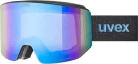 UVEX Lace Attract FM black matt/mirror blue