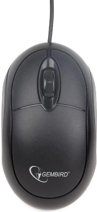 Gembird Optical Mouse U-01 schwarz, USB
