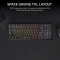 Corsair Gaming K70 CORE TKL RGB, schwarz, MLX RED V2, USB, ES Vorschaubild