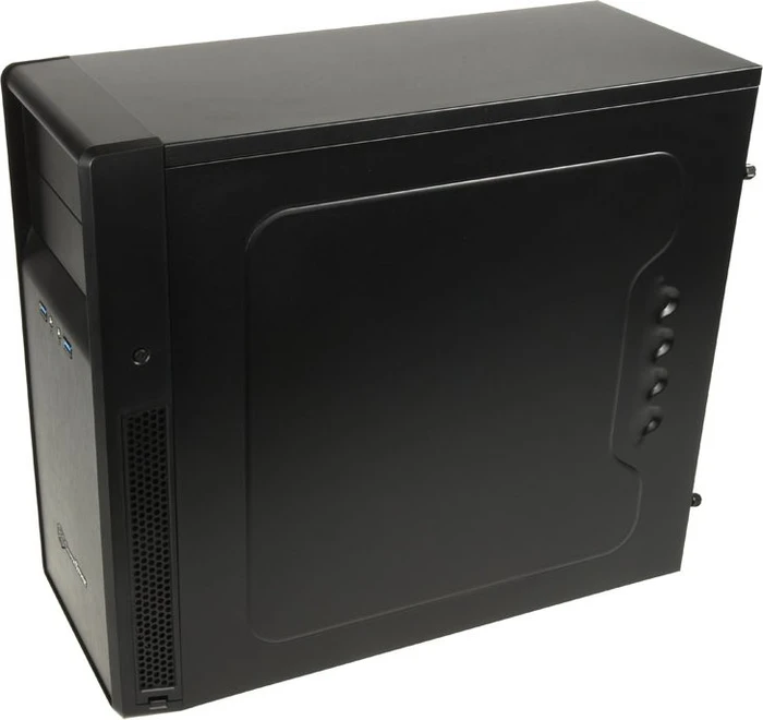 SilverStone Precision PS09 schwarz, schallgedämmt
