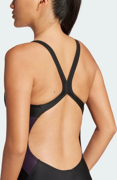 adidas Colorblock C-Back Badeanzug black/legend ivy (Damen)