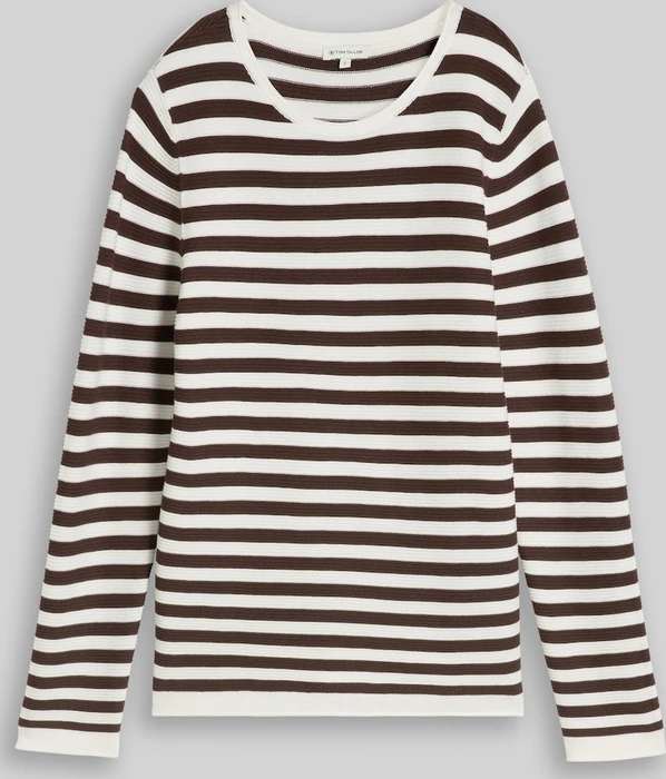Tom Tailor Rundhalsausschnitt Strickpullover (Damen)