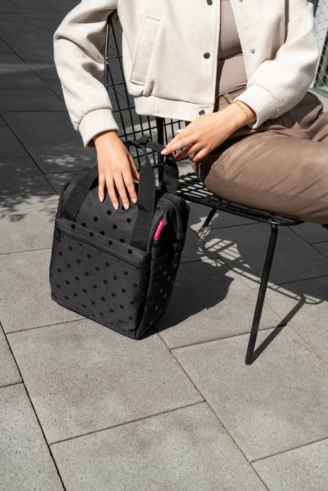 Reisenthel allrounder R glossy dots black
