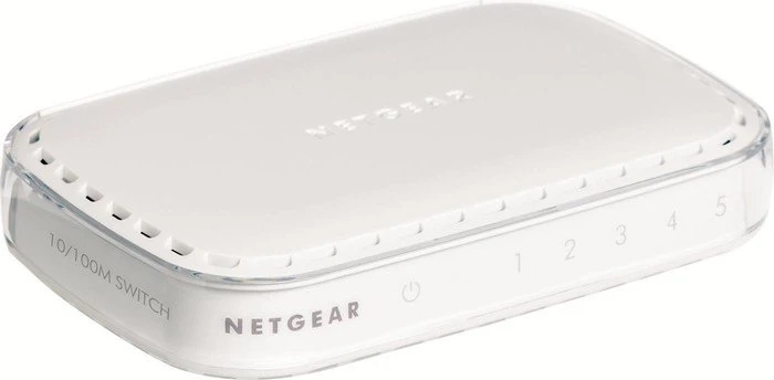 Netgear FS600 Desktop Switch, 5x RJ-45