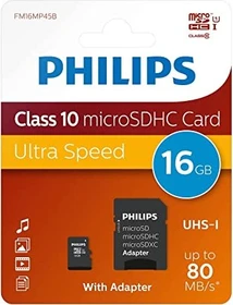 Philips R80/W20 16GB Kit, UHS-I U1, A1, Class 10