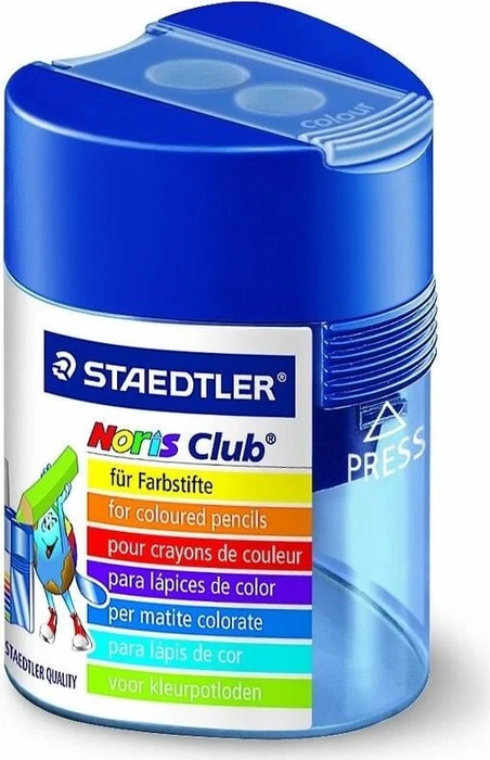 Staedtler Noris 512F Dosenanspitzer 2-fach trircle blau (512 128)