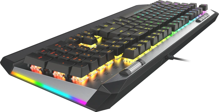 Patriot Viper V765 Mechanical RGB Keyboard, Kailh Box WHITE, US