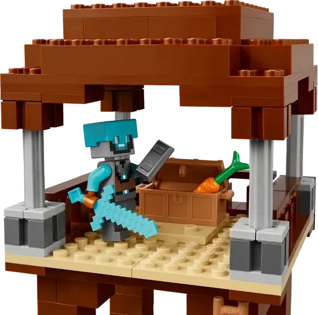 LEGO Minecraft - Ein Verwüster am Plünderer-Außenposten